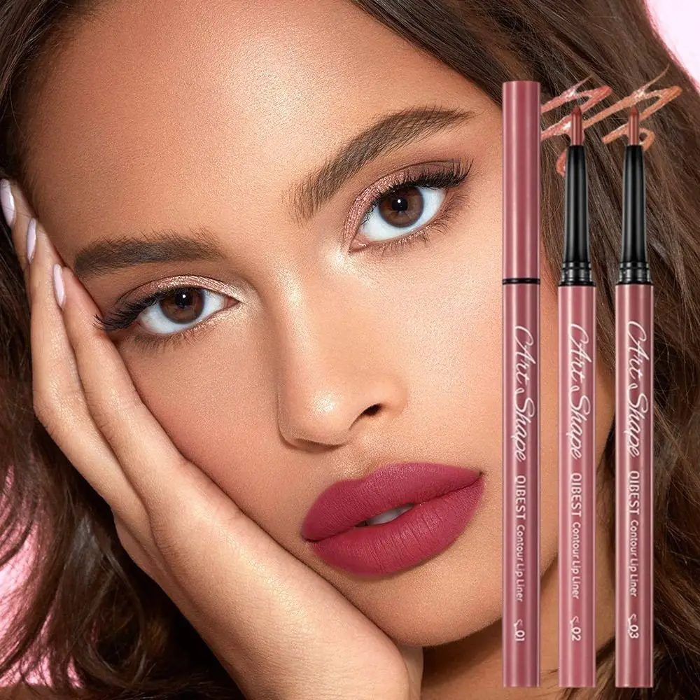 Easy-to- Color Contour Lip Liner Pencil Long Lasting Waterproof Matte Lip Liner Non-Smudge Sweatproof Nude Lip Liner Set Women 
Easy-to- Color Contour Lip Liner Pencil Long Lasting Waterproof Matte Lip Liner Non-Smudge Sweatproof Nude Lip Liner Set Women