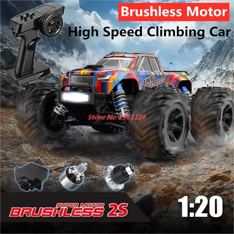 Professional 1:12 Brushless High Speed Rc Racing Car Off-road 4WD Truck 1/20 RTR Car Climbing Vehical Mini RC Car Toy Boy Gift
Professional 1:12 Brushless High Speed Rc Racing Car Off-road 4WD Truck 1/20 RTR Car Climbing Vehical Mini RC Car Toy Boy Gift
