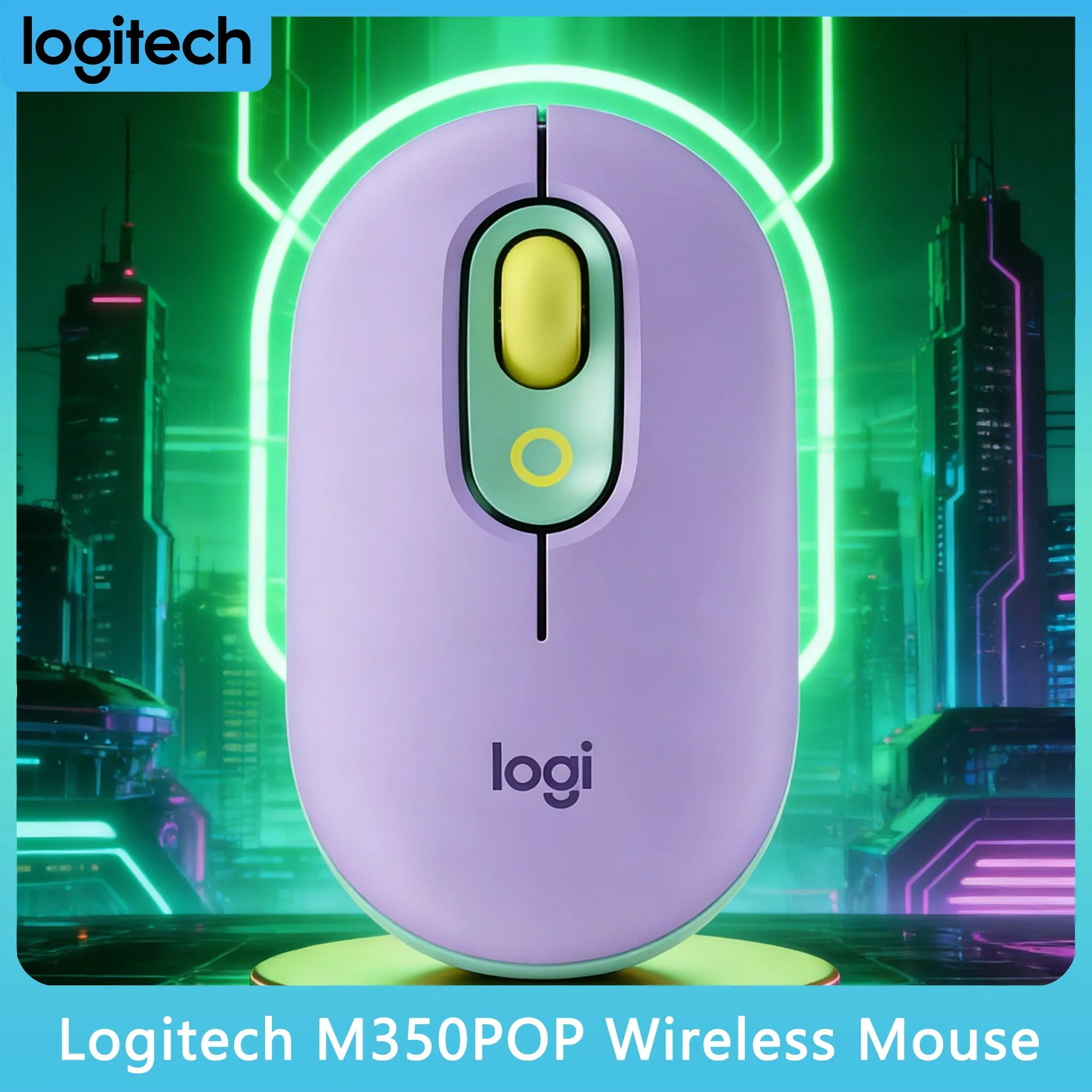Logitech M305POP Ultra-Light Wireless Mouse Easy to Store & Carry
Logitech M305POP Ultra-Light Wireless Mouse Easy to Store & Carry