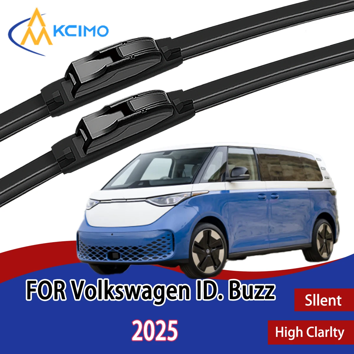 2Pcs Front Windshield Wiper Blades For Volkswagen Volkswagen ID. Buzz 2025 Windscreen Window Car Accessories
2Pcs Front Windshield Wiper Blades For Volkswagen Volkswagen ID. Buzz 2025 Windscreen Window Car Accessories