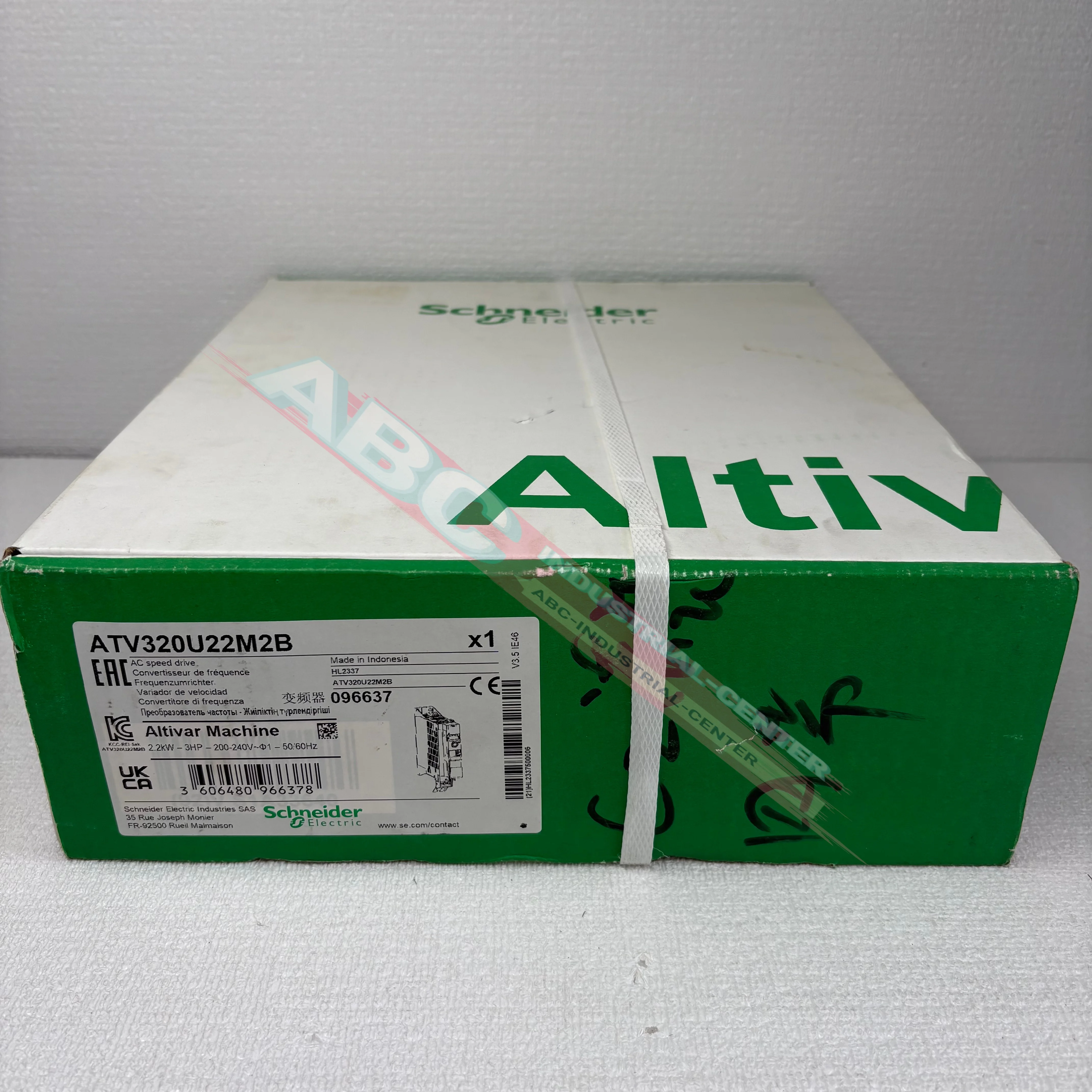 частотный преобразователь ATV320U22M2B новый в коробке
частотный преобразователь ATV320U22M2B новый в коробке