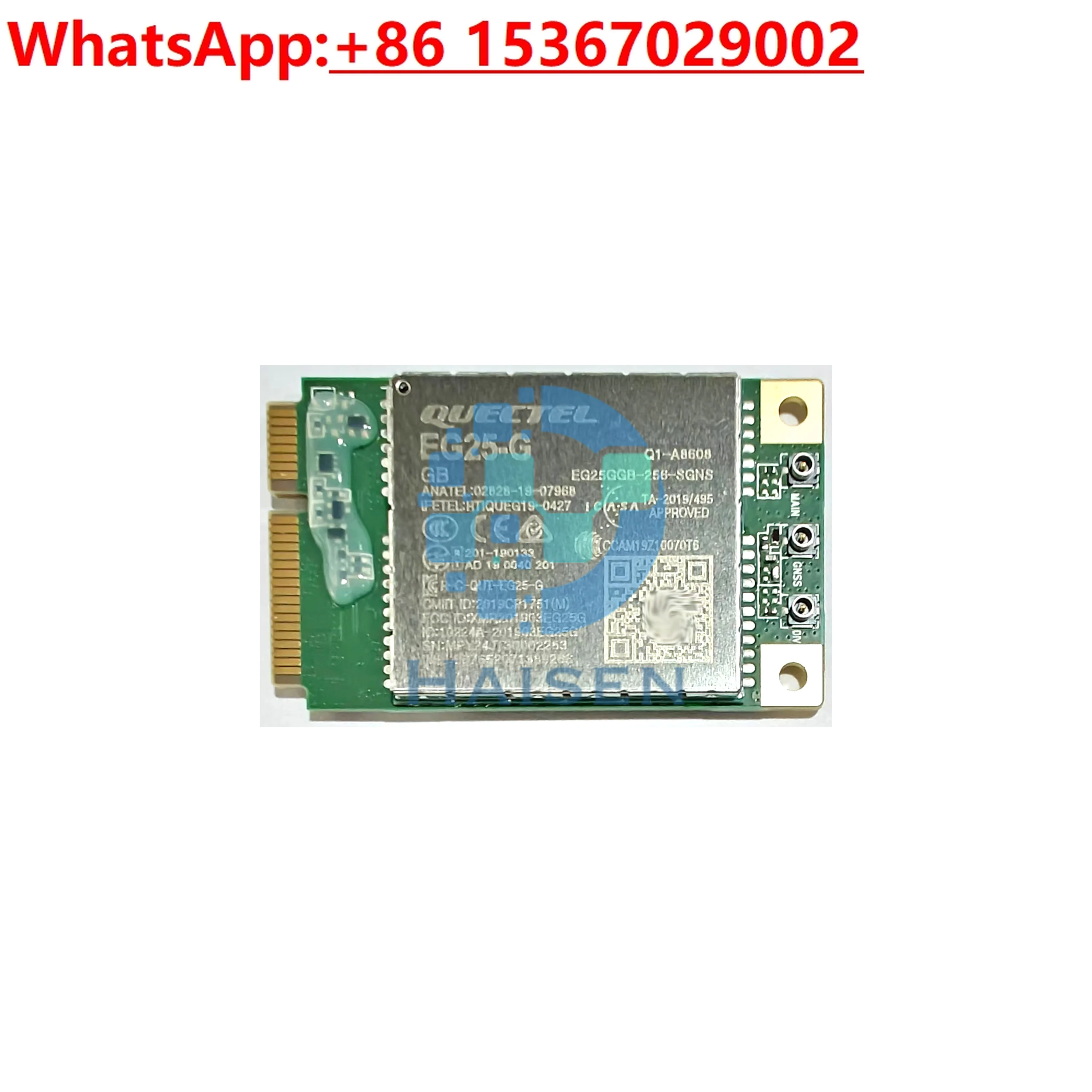 EG25GGB EG25-G EG25 Micro EG25GGB-MINIPCIE 4G FDD-LTE/TDD-LTD CAT4 Module Global Band Industrial Wireless Communication
EG25GGB EG25-G EG25 Micro EG25GGB-MINIPCIE 4G FDD-LTE/TDD-LTD CAT4 Module Global Band Industrial Wireless Communication