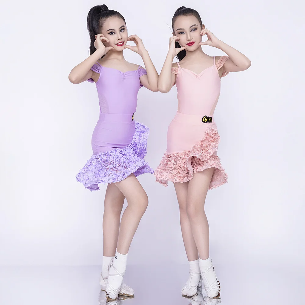 2025 New Latin Dance Dress Girls Summer Suspender Printed Latin Practice Performance Suit Set
2025 New Latin Dance Dress Girls Summer Suspender Printed Latin Practice Performance Suit Set