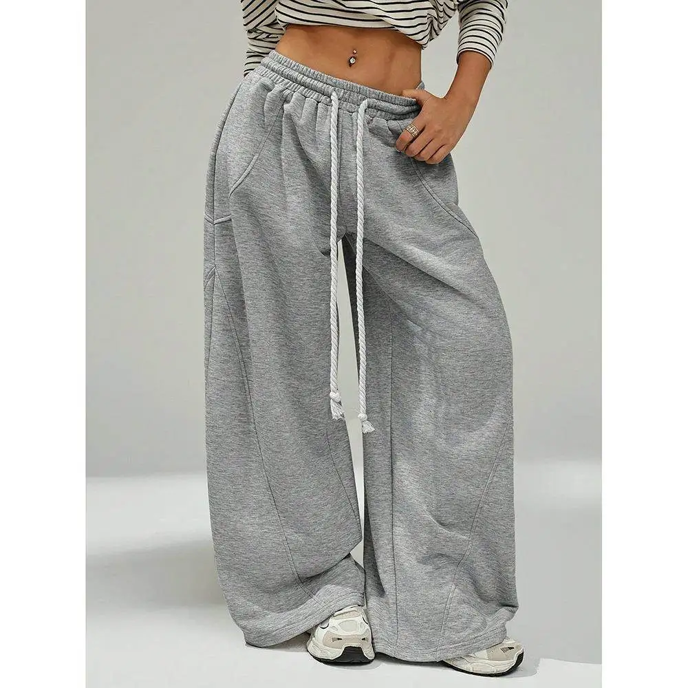 Women's Loose Wide Leg Casual Pants Drapey Comfortable Vintage Lazy Style Trousers Versatile Design Long Pants
Women's Loose Wide Leg Casual Pants Drapey Comfortable Vintage Lazy Style Trousers Versatile Design Long Pants