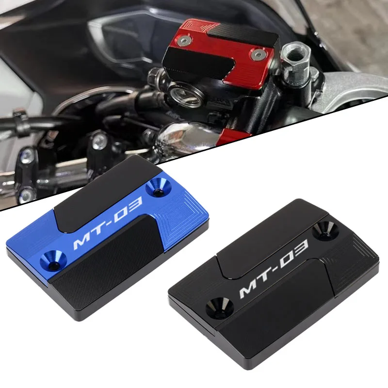 Motorcycle Accessores CNC front brake cylinder fluid reservoir cover cap For MT-03 MT-07 MT 03 07
Motorcycle Accessores CNC front brake cylinder fluid reservoir cover cap For MT-03 MT-07 MT 03 07