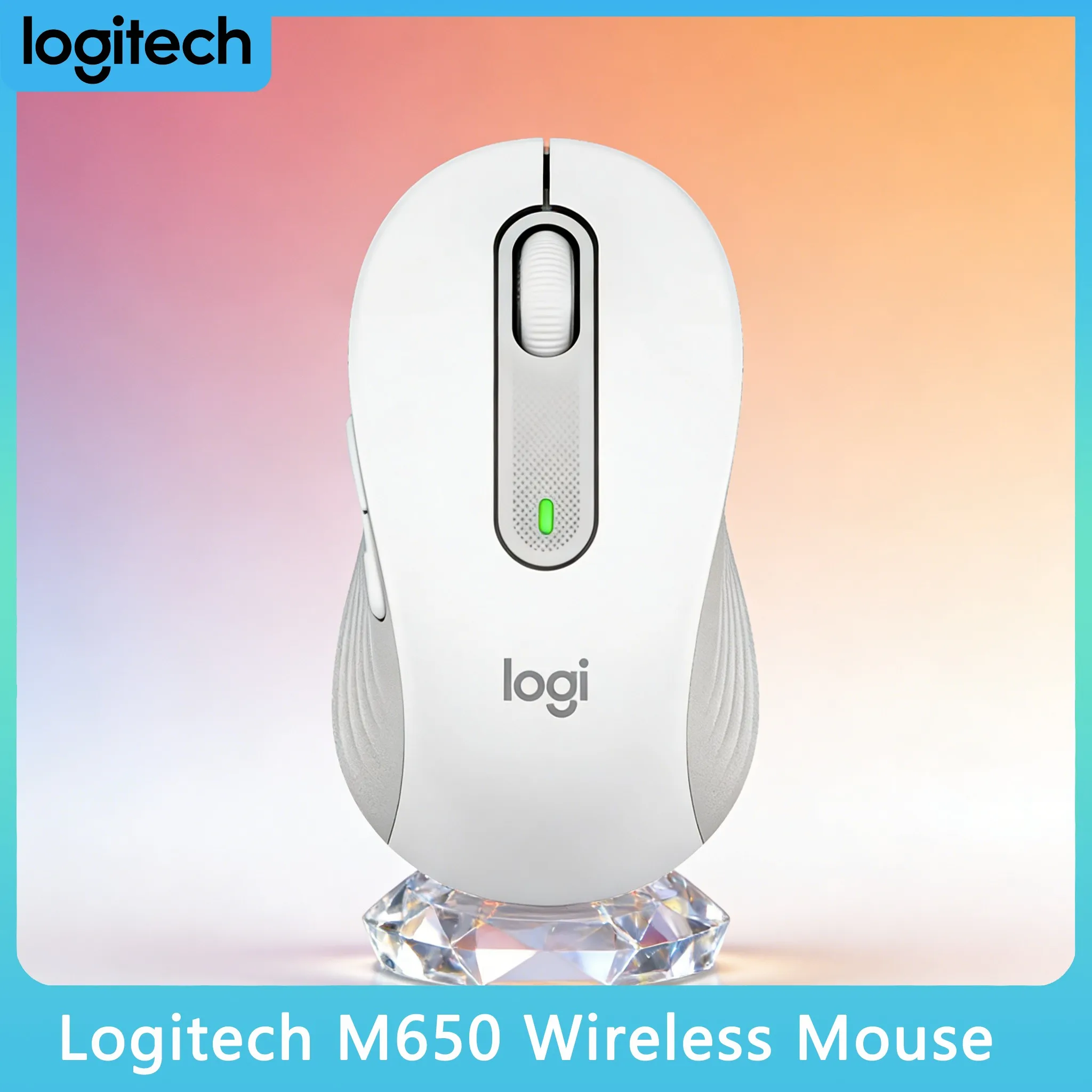 M650/M650L Mouse, Silent Clicks & Contoured Shape for Office
M650/M650L Mouse, Silent Clicks & Contoured Shape for Office