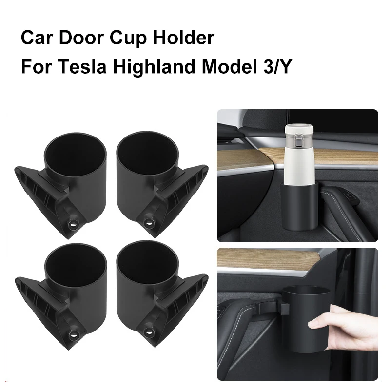 2/4Pcs suitable for Tesla Highland Model 3 Y car door cup holder, storage box, door holder, beverage holder, water bottle ho
2/4Pcs suitable for Tesla Highland Model 3 Y car door cup holder, storage box, door holder, beverage holder, water bottle ho