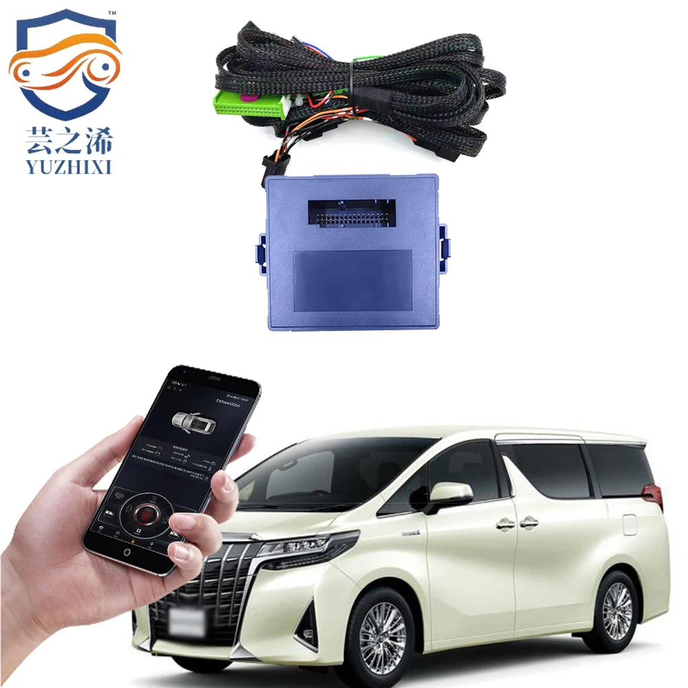 For Toyota Alphard 2017-2021 Car Upgrade Engine Remote Control Remote Start Stop by Mobilephone APP Use Original Remote Key
For Toyota Alphard 2017-2021 Car Upgrade Engine Remote Control Remote Start Stop by Mobilephone APP Use Original Remote Key