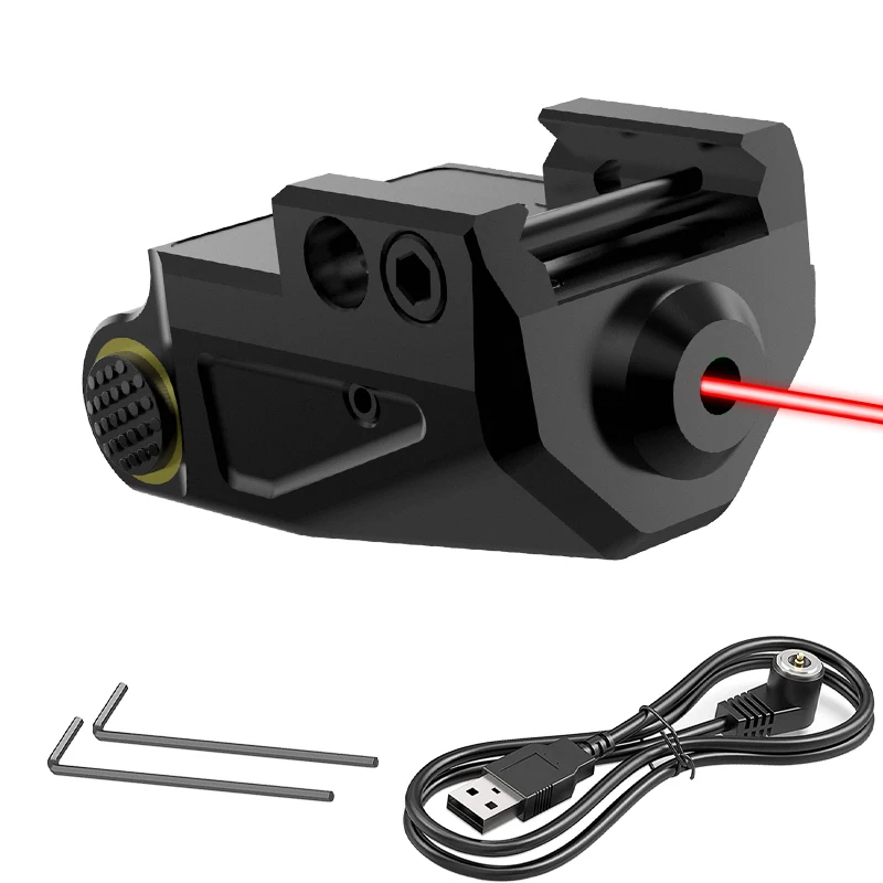 Red Laser Tactical Equipment Hunting Laser Fits 20-22mm Picatinny Rail Scope Mount Airsoft Pistol Laser with Magnetic Charger
Red Laser Tactical Equipment Hunting Laser Fits 20-22mm Picatinny Rail Scope Mount Airsoft Pistol Laser with Magnetic Charger