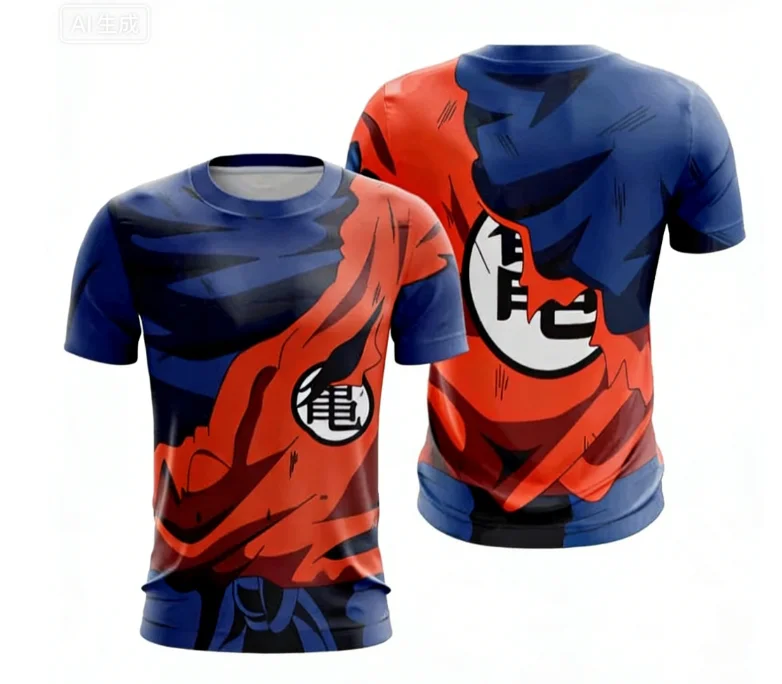 2026 Japanese Anime Dragon Ball 3D Print Men's Cosplay T-shirt Summer Short Sleeved Jersey Tees Quick Dry Sports Kids/Adult Tops
2026 Japanese Anime Dragon Ball 3D Print Men's Cosplay T-shirt Summer Short Sleeved Jersey Tees Quick Dry Sports Kids/Adult Tops