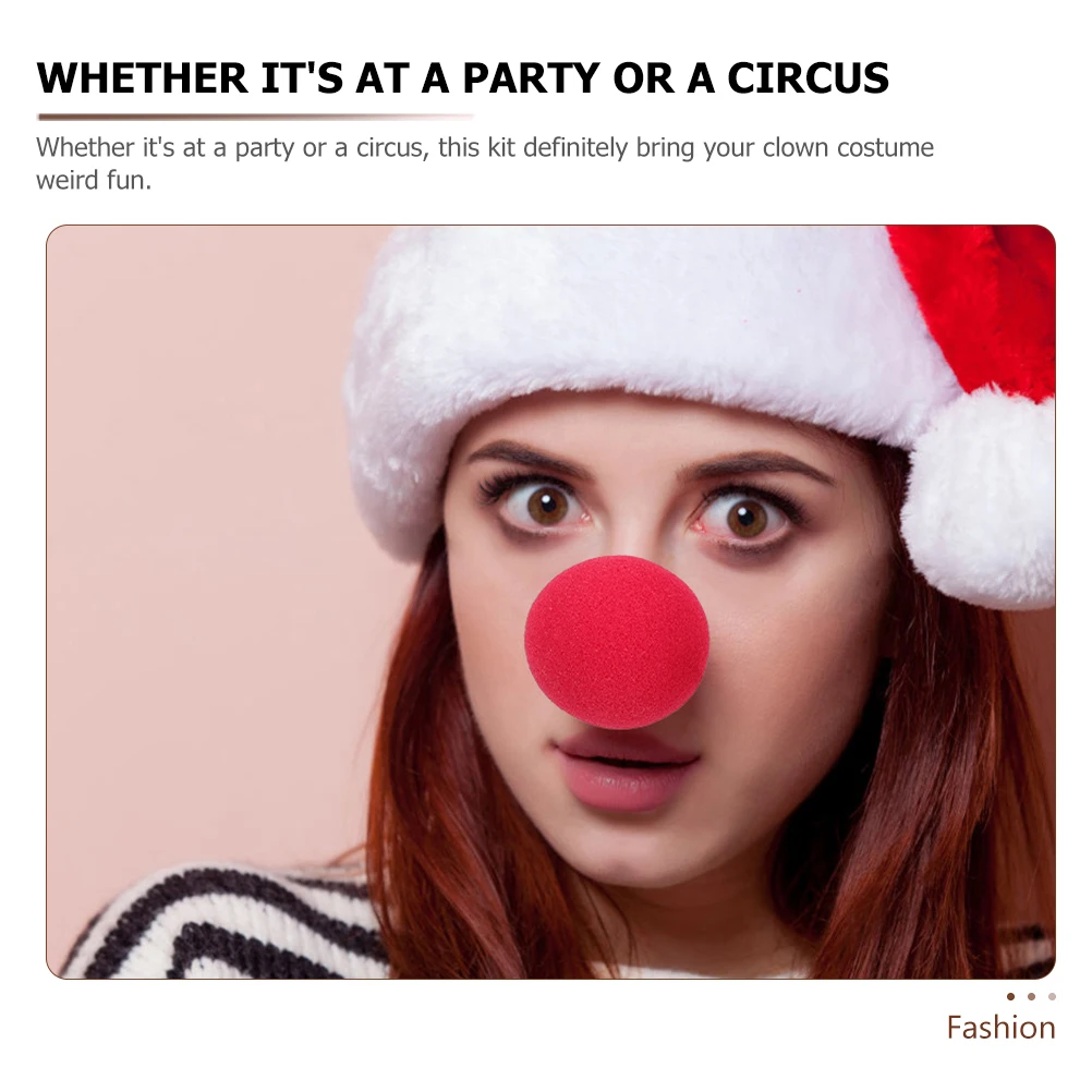 30pcs Sponge Clown Nose Replaceable Carnival Circus Party Accessory Costume Prop Compact Washable Reusable Fun Kit
30pcs Sponge Clown Nose Replaceable Carnival Circus Party Accessory Costume Prop Compact Washable Reusable Fun Kit