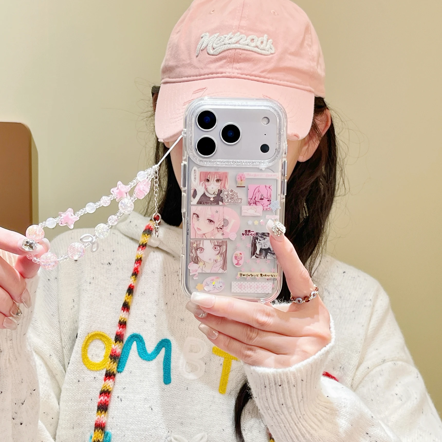 Round-Edge Airbag Double-Sided IMD Pink Anime Girl Phone Case for iphone 17 Promax 16 15 14 13 Back Cover Gift
Round-Edge Airbag Double-Sided IMD Pink Anime Girl Phone Case for iphone 17 Promax 16 15 14 13 Back Cover Gift