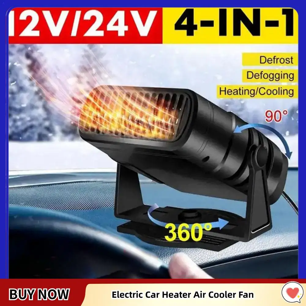 Electric Car Heater Air Cooler Fan 12V/24V Portable Demister Defroster Heating Fan 120W Dryer Windshield Defogging Accessroies
Electric Car Heater Air Cooler Fan 12V/24V Portable Demister Defroster Heating Fan 120W Dryer Windshield Defogging Accessroies