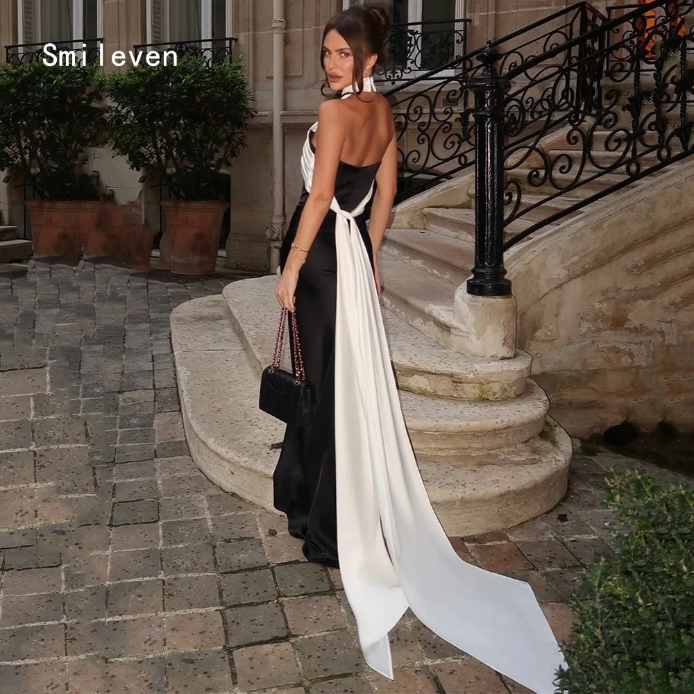 Smileven Luxury Mermaid Evening Dress Classical Elegant Formal Prom Dresses Halter Birthday Party Gowns Customized 2026
Smileven Luxury Mermaid Evening Dress Classical Elegant Formal Prom Dresses Halter Birthday Party Gowns Customized 2026