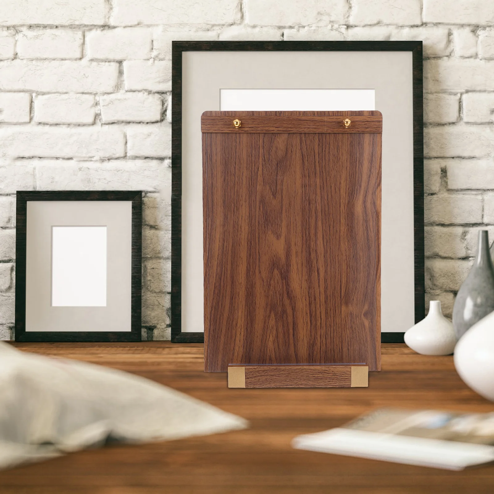 Certificate Plaque Wood Desktop Vertical Display Stand Document Holder for Diploma Business Certificate Display
Certificate Plaque Wood Desktop Vertical Display Stand Document Holder for Diploma Business Certificate Display