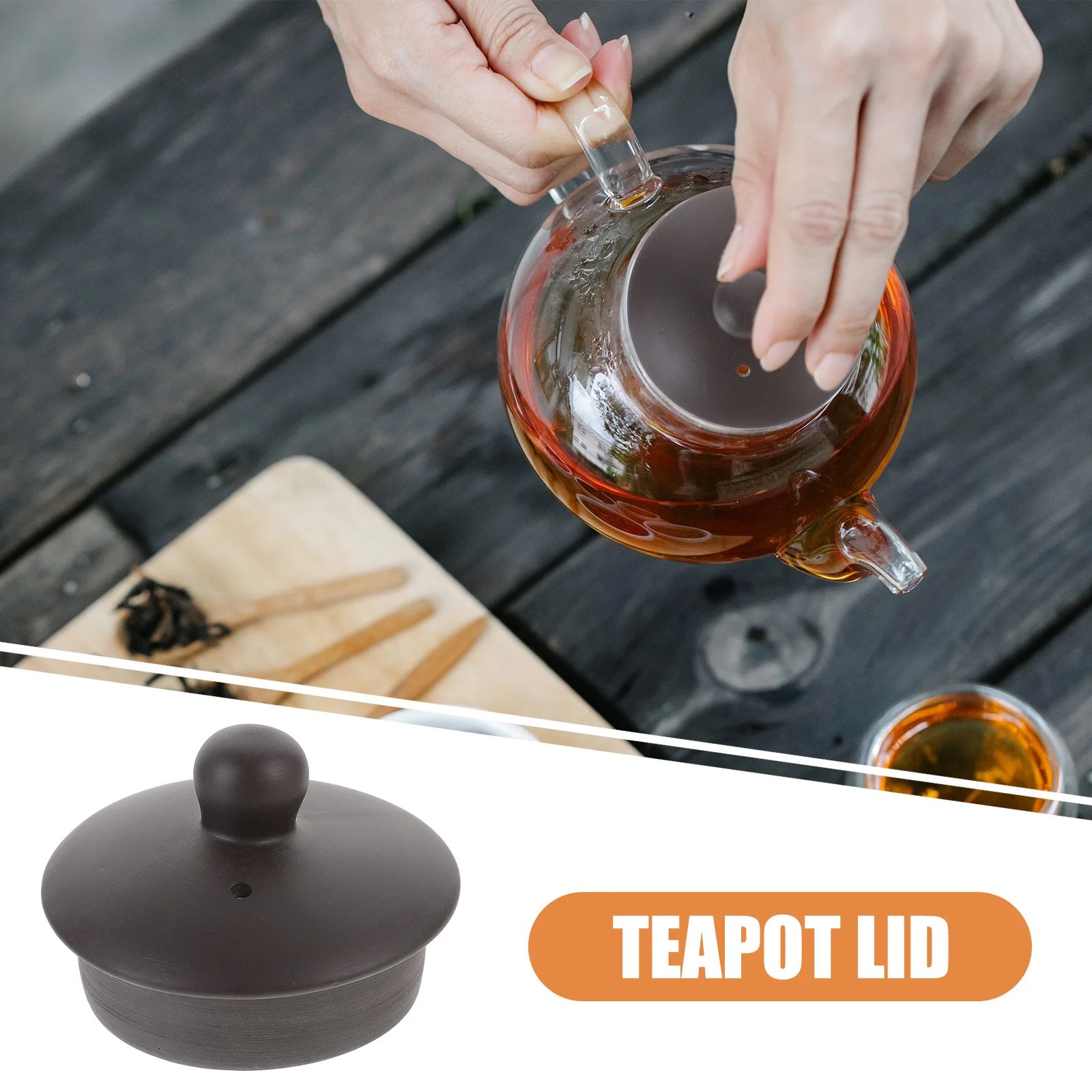 Elegant Tea Kettle Lid Replacement Purple Clay Cover for Teapot No Installation Needed Leak Proof Teapot Accessory
Elegant Tea Kettle Lid Replacement Purple Clay Cover for Teapot No Installation Needed Leak Proof Teapot Accessory