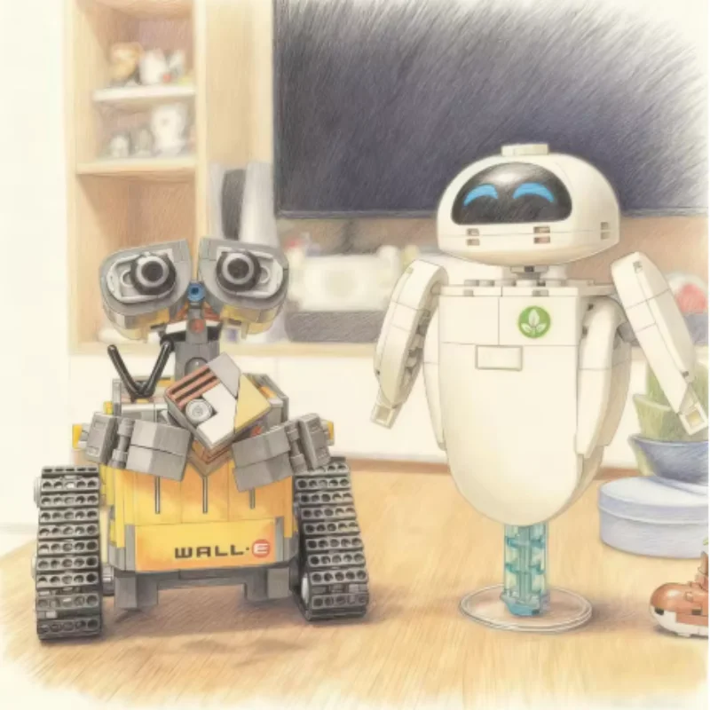 811pcs Building Blocks Popular Movie "WALL-E" WALL-E Cleaning Robot EVE Robot 43279 Assembly Model Toy
811pcs Building Blocks Popular Movie "WALL-E" WALL-E Cleaning Robot EVE Robot 43279 Assembly Model Toy