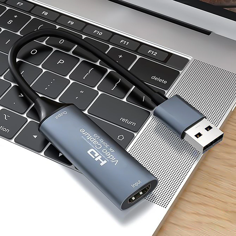 HDMI-Compatible To USB 2.0/USB 3.0/Type-C Video Grabber Box Game Grabber Record for PC Game Camera Recording Live Streaming
HDMI-Compatible To USB 2.0/USB 3.0/Type-C Video Grabber Box Game Grabber Record for PC Game Camera Recording Live Streaming