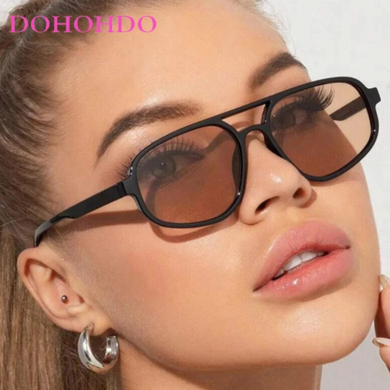 Luxury Brand Design Vintage Sunglasses Women Men Thick Frame Double Bridges Eyewear Female Fashion Pilot Sun Glasses UV400 Очки
Luxury Brand Design Vintage Sunglasses Women Men Thick Frame Double Bridges Eyewear Female Fashion Pilot Sun Glasses UV400 Очки