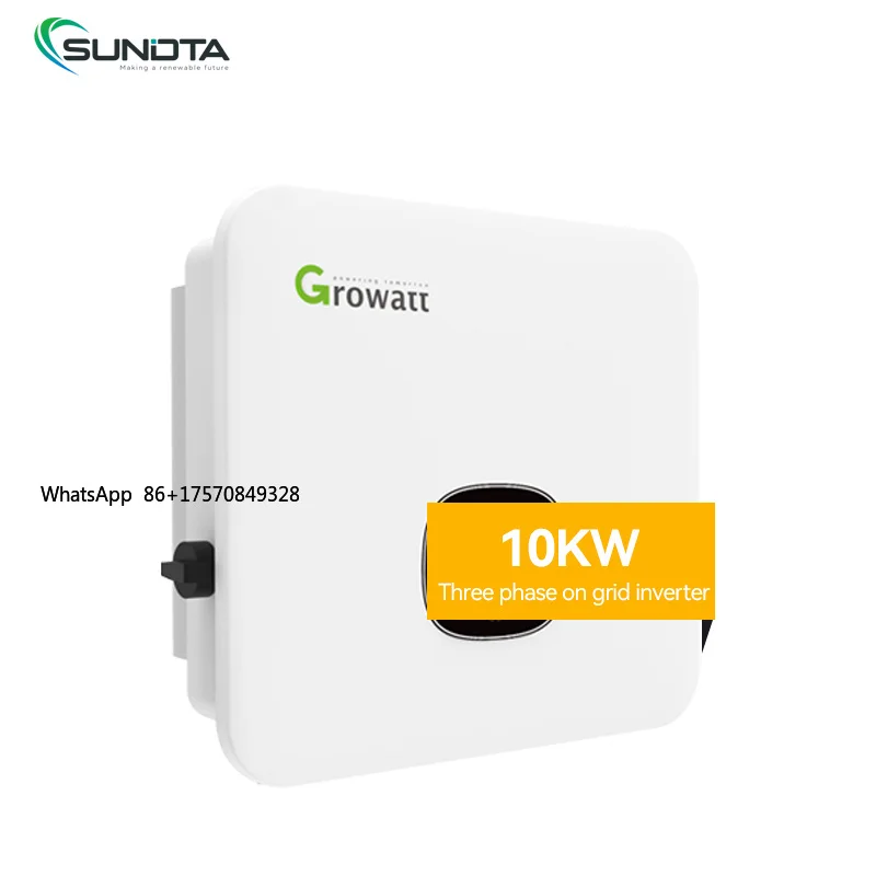 Growatt 750W-3.3KW Triple Phase String Inverter IP65 On-Grid Transformerless 98.6% Efficiency in Stock
Growatt 750W-3.3KW Triple Phase String Inverter IP65 On-Grid Transformerless 98.6% Efficiency in Stock