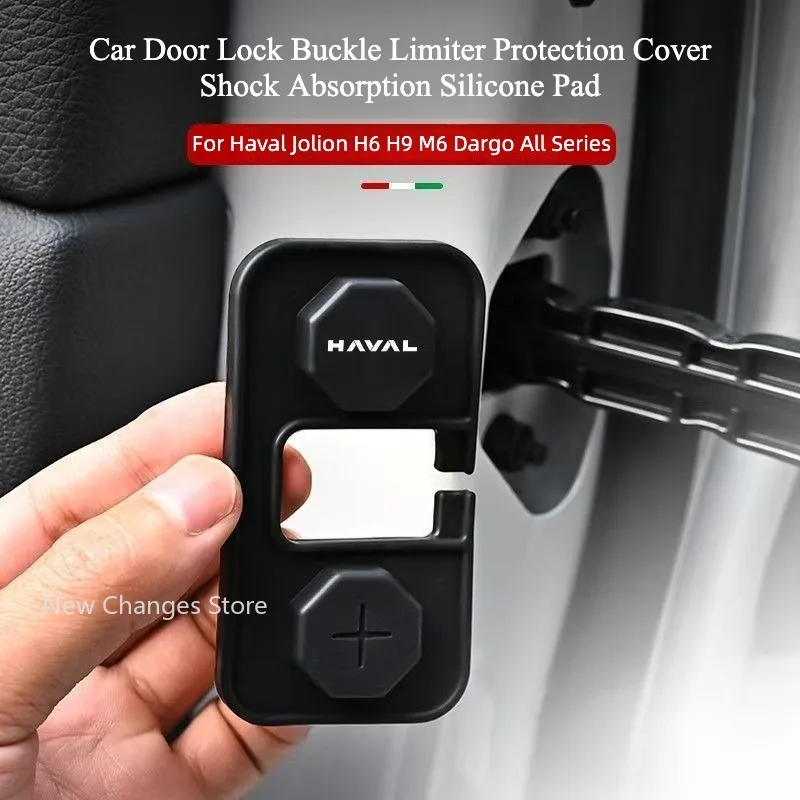 For Haval Jolion H6 H9 M6 Dargo All Series Door Lock Buckle Limiter Protection Cover Shock Absorption Silicone Pad Accessories
For Haval Jolion H6 H9 M6 Dargo All Series Door Lock Buckle Limiter Protection Cover Shock Absorption Silicone Pad Accessories