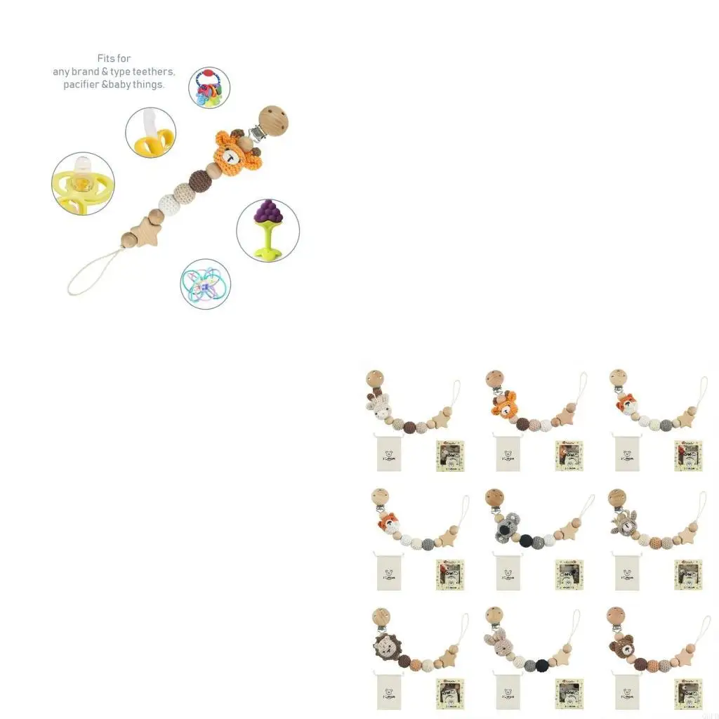 Цепочка с зажимом для соски для ребенка, безопасная для младенцев, успокаивающая игрушка, ремешок, веревка, предотвращает потерю
Цепочка с зажимом для соски для ребенка, безопасная для младенцев, успокаивающая игрушка, ремешок, веревка, предотвращает потерю