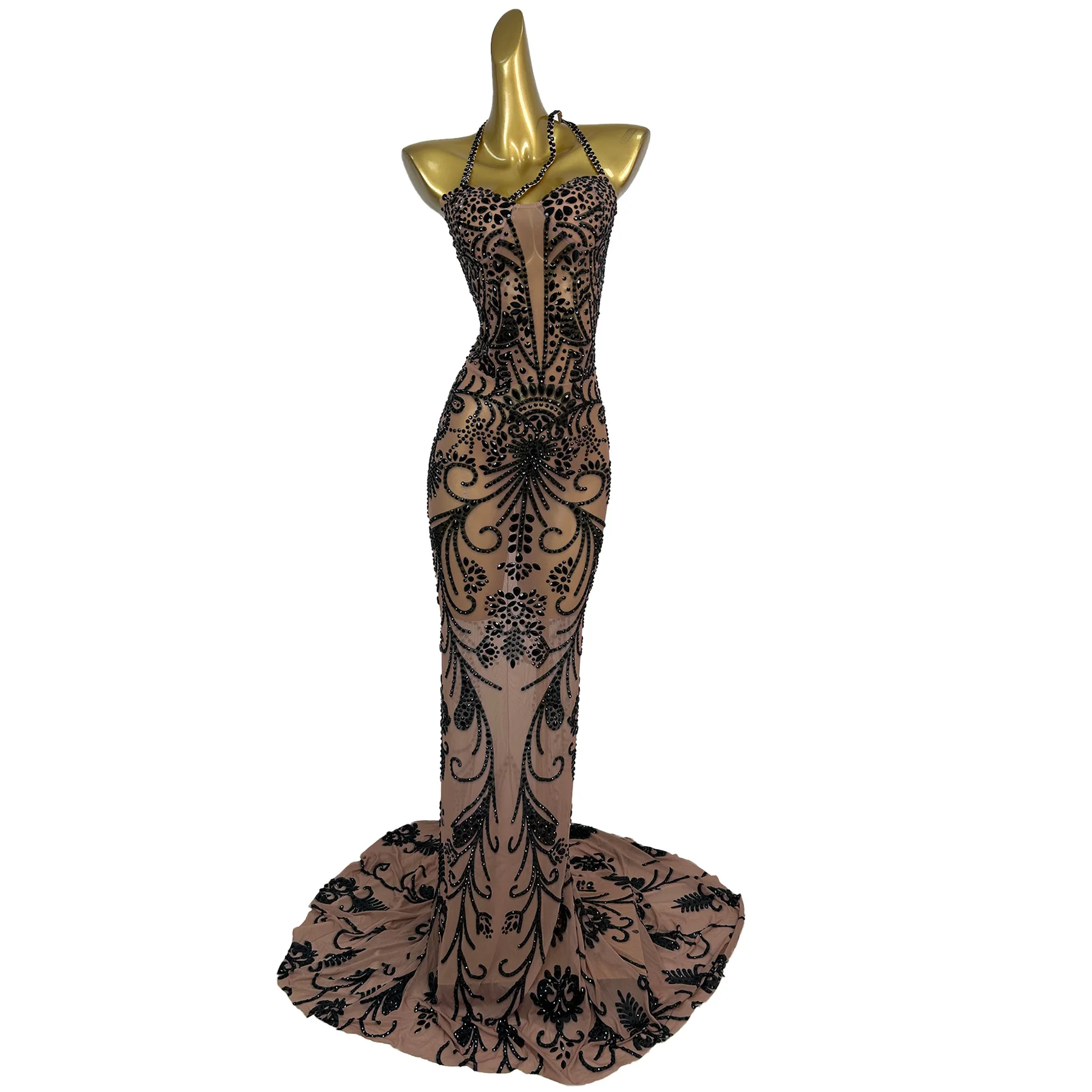 Элегантное женское платье Yadan: роскошное, сексуальное, с прозрачными вставками, со шлейфом. Идеально для свадьбы, вечеринки, коктейля, выпускного вечера. Индивидуальный пошив для особых случаев.
Элегантное женское платье Yadan: роскошное, сексуальное, с прозрачными вставками, со шлейфом. Идеально для свадьбы, вечеринки, коктейля, выпускного вечера. Индивидуальный пошив для особых случаев.