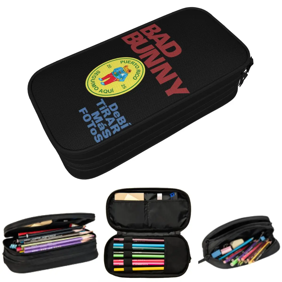 Пенал DTMF Bad Bunny Tour Sapo Concho Toad для студентов, подарочный пенал-коробка, сумка для канцелярских принадлежностей, держатель для ручек
Пенал DTMF Bad Bunny Tour Sapo Concho Toad для студентов, подарочный пенал-коробка, сумка для канцелярских принадлежностей, держатель для ручек