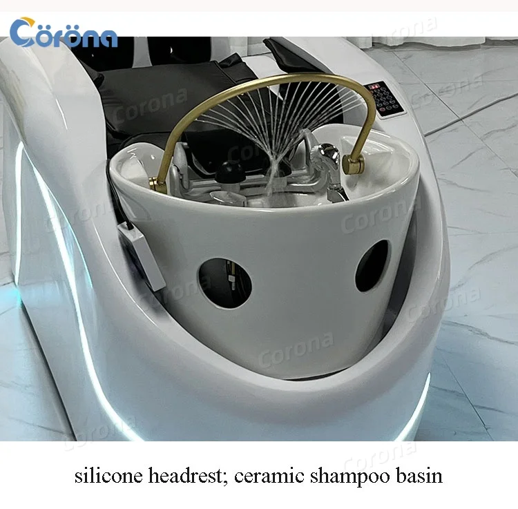 Luxury Electric Massage Head Spa Water Therapy Shampoo Bed Electric Massage Hair Washing Head Spa Shampoo Bed With Heating
Luxury Electric Massage Head Spa Water Therapy Shampoo Bed Electric Massage Hair Washing Head Spa Shampoo Bed With Heating