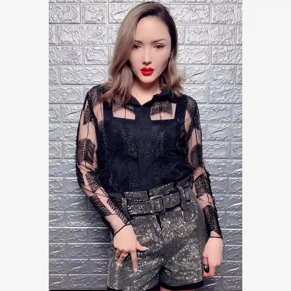 Faionable Yanie Artistic Commuter Sexy See-tough Lace irt Women's Heavy-bead Embellied Long Sve Cardigan
Faionable Yanie Artistic Commuter Sexy See-tough Lace irt Women's Heavy-bead Embellied Long Sve Cardigan