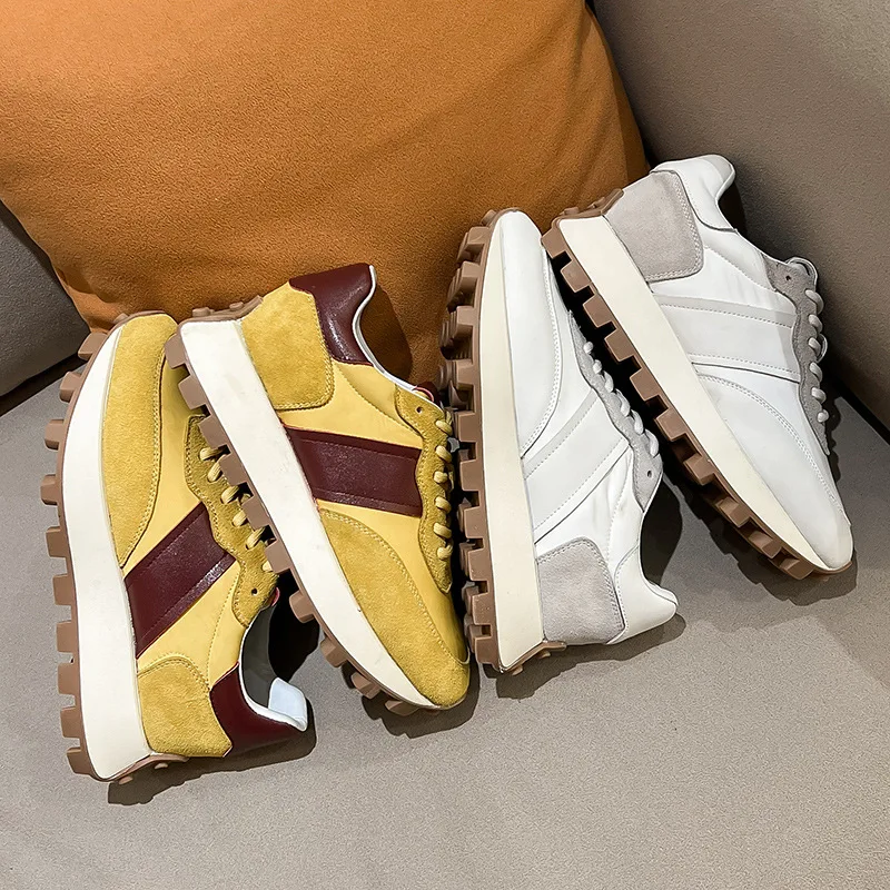 Patchwork Round Head Women Shoes Summer Cover Heel Flats Soft Sole Breathable Sneaker Casual Lace-up Zapatillas Mujer
Patchwork Round Head Women Shoes Summer Cover Heel Flats Soft Sole Breathable Sneaker Casual Lace-up Zapatillas Mujer