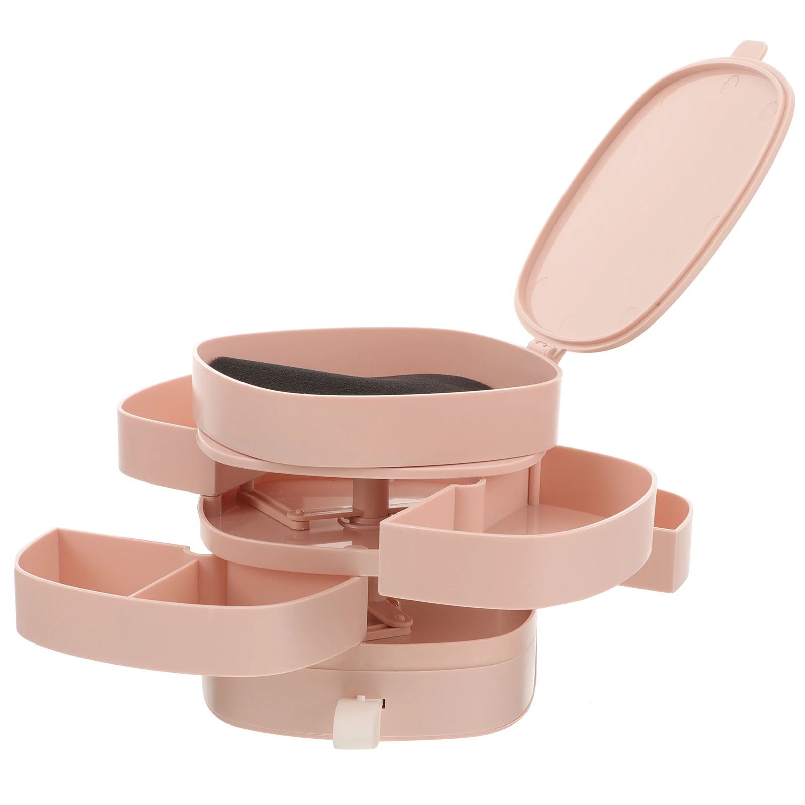 1pcs Rotating Jewelry Organizer Earring Holder Necklace Storage Stand Desktop Trinket Case Small Jewelry Box Gift For Women
1pcs Rotating Jewelry Organizer Earring Holder Necklace Storage Stand Desktop Trinket Case Small Jewelry Box Gift For Women