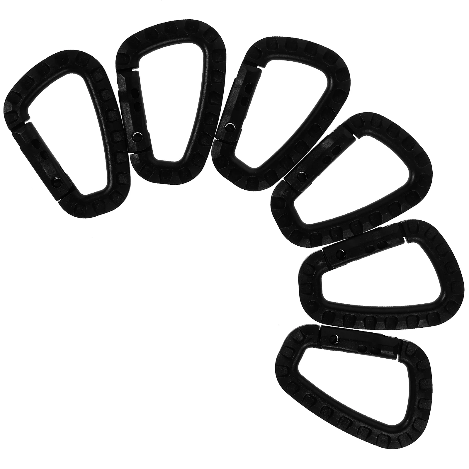 Plastic D Shape Mountaineering Buckle Portable Plastic Steel Climbing Carabiner Hanging Keychain Hook Fit Outdoor - Black
Plastic D Shape Mountaineering Buckle Portable Plastic Steel Climbing Carabiner Hanging Keychain Hook Fit Outdoor - Black