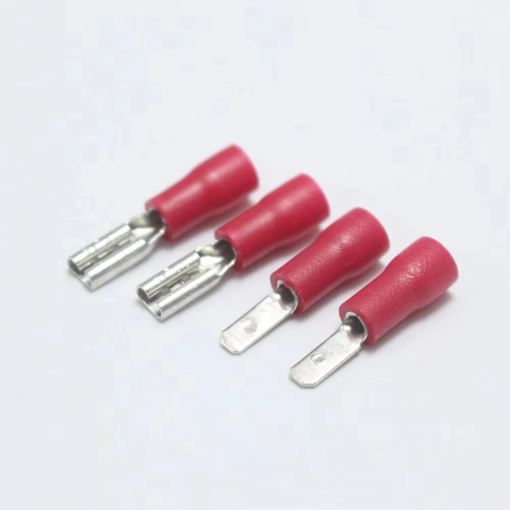 Red FDD1.25-110 2.8mm Female 16-22 AWG Spade Insulated Quick Disconnects Wire Crimp Terminals Connector
Red FDD1.25-110 2.8mm Female 16-22 AWG Spade Insulated Quick Disconnects Wire Crimp Terminals Connector