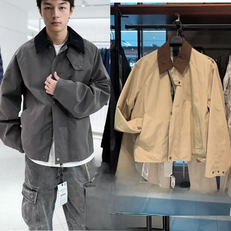 Tech Fabric Jacket Collar Stand Color Block Men's Casual Wear Long Sleeve Zipper Closure No Hat Included Pure Color Design
Tech Fabric Jacket Collar Stand Color Block Men's Casual Wear Long Sleeve Zipper Closure No Hat Included Pure Color Design