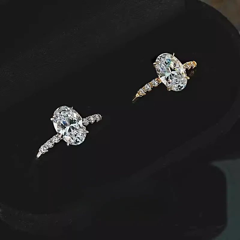 Кольцо New925 серебристого и белого бриллианта, супер сверкающее голубиное яйцо, инкрустированное высокоуглеродистым бриллиантом, легкое роскошное многослойное кольцо, ниша
Кольцо New925 серебристого и белого бриллианта, супер сверкающее голубиное яйцо, инкрустированное высокоуглеродистым бриллиантом, легкое роскошное многослойное кольцо, ниша