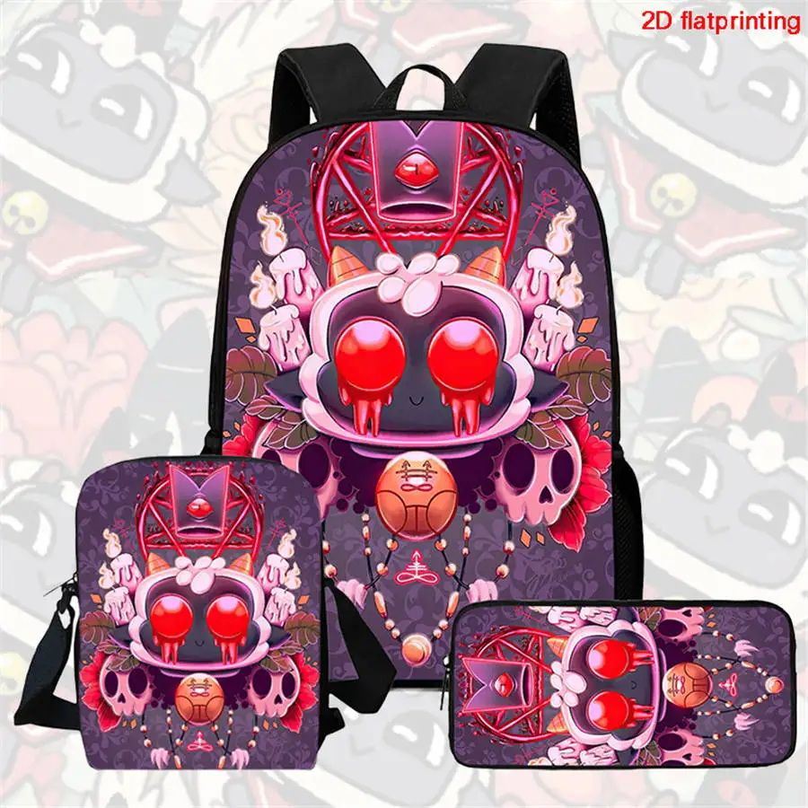 Cartoon The Lamb Children's School Backpack With Lunch Bag, 4-9-Year-Old Pencil Case, Lightweight Backpack For Boys and Girls
Cartoon The Lamb Children's School Backpack With Lunch Bag, 4-9-Year-Old Pencil Case, Lightweight Backpack For Boys and Girls