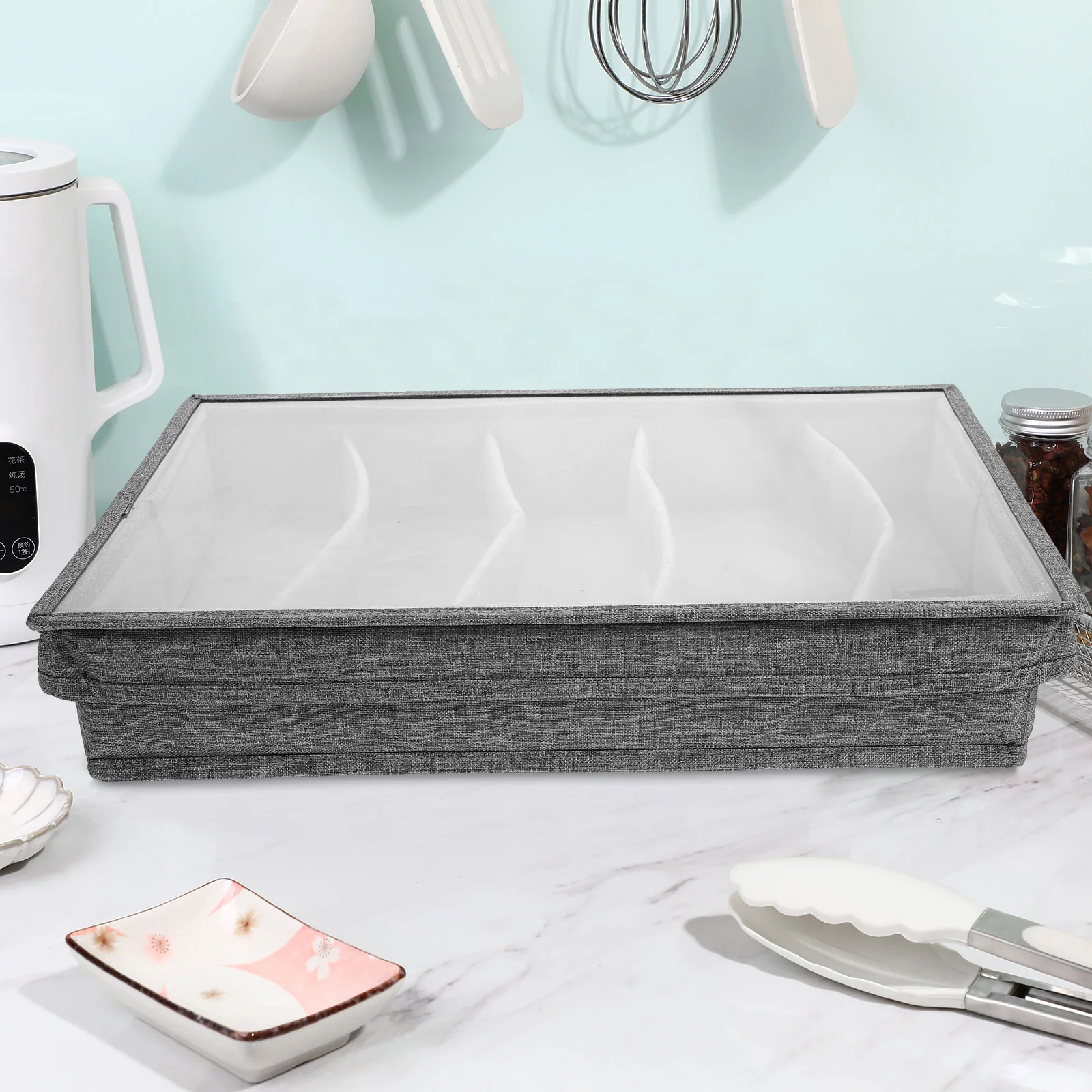 Portable Silverware Organizer Chest Foldable Detachable Flatware Storage Box Space-Saving Stackable Cutlery Organizer
Portable Silverware Organizer Chest Foldable Detachable Flatware Storage Box Space-Saving Stackable Cutlery Organizer
