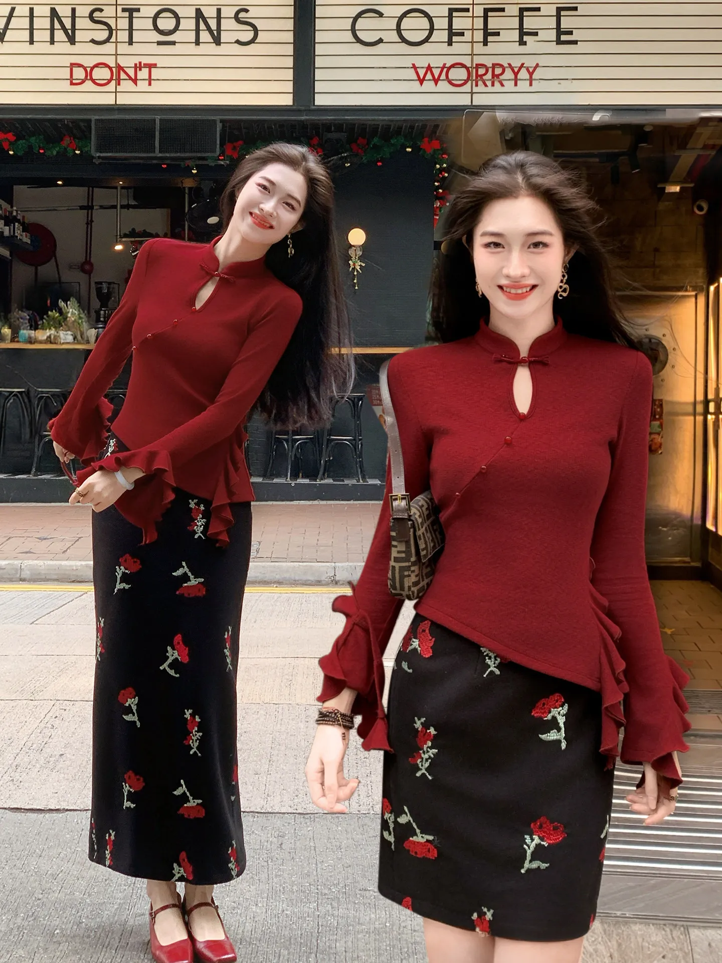 Spring Early High Waist Straight Cut Long Skirt Women's High Waist Embroidered Diagonal Stripe Skirt French Style Bodycon Skirt
Spring Early High Waist Straight Cut Long Skirt Women's High Waist Embroidered Diagonal Stripe Skirt French Style Bodycon Skirt