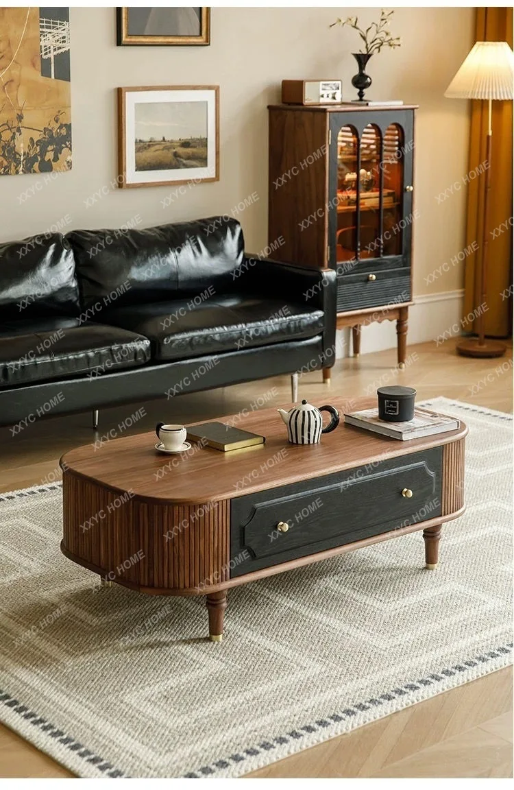 solid wood TV cabinet coffee table combination retro living room light luxury small apartment floor cabinet fur
solid wood TV cabinet coffee table combination retro living room light luxury small apartment floor cabinet fur
