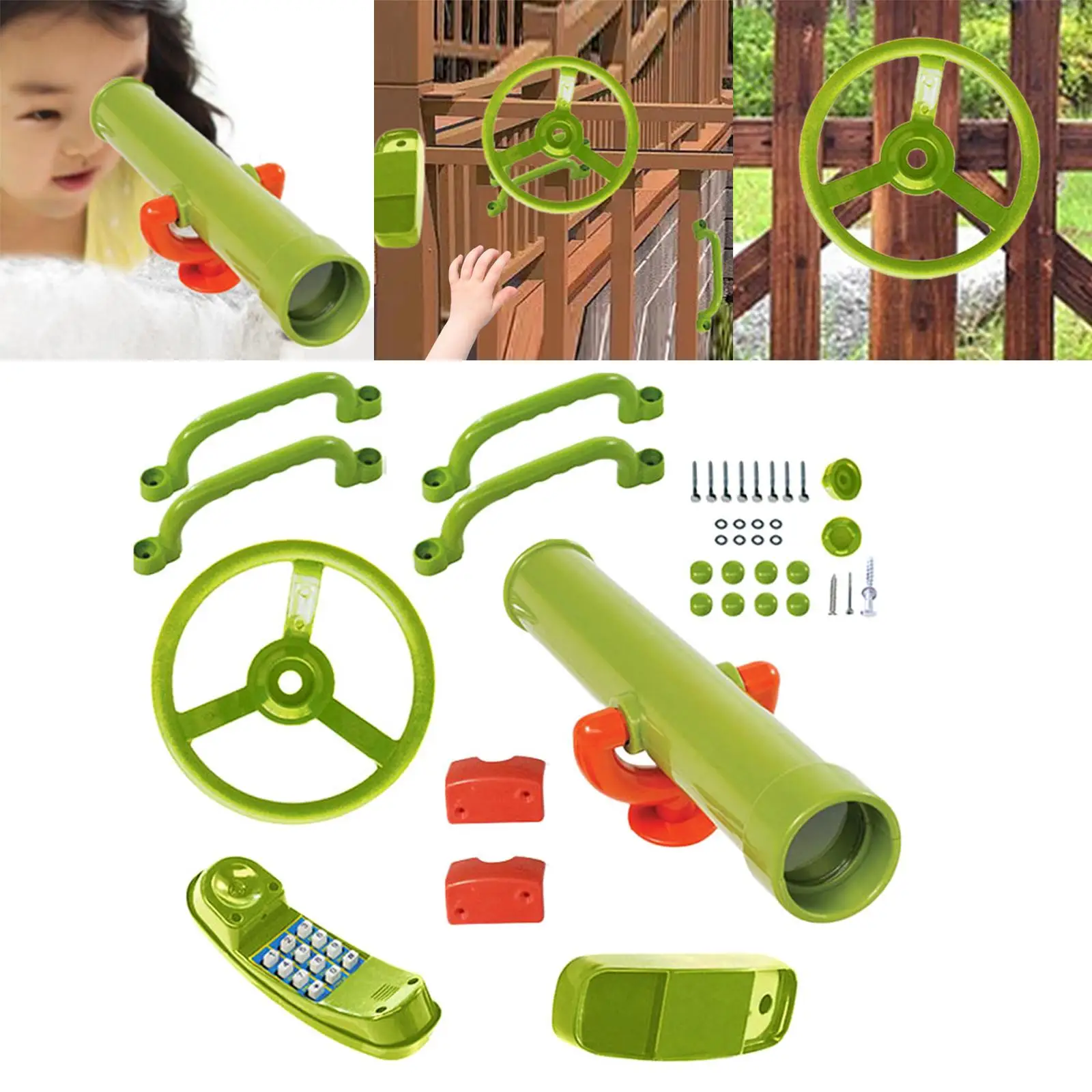 Outdoor Playset Swingset Attachments, Pirate Telescope Playground Accessories,
Outdoor Playset Swingset Attachments, Pirate Telescope Playground Accessories,