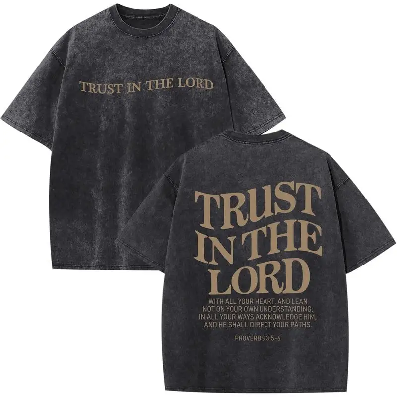 Mens Oversized Christian Shirts God Faith Jesus Religious Tshirts Trust in The Lord Bible Verse Tees Acid Wash Tops
Mens Oversized Christian Shirts God Faith Jesus Religious Tshirts Trust in The Lord Bible Verse Tees Acid Wash Tops