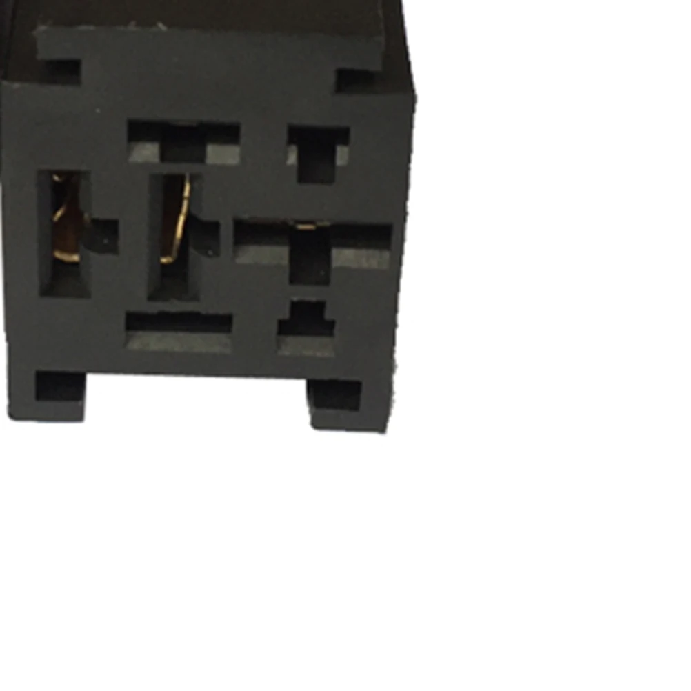 Durable Relay Socket Base Holder Auto Mini Relay 5 Pin 12V 80A Relay Universal Relay for Auto Car (Black)
Durable Relay Socket Base Holder Auto Mini Relay 5 Pin 12V 80A Relay Universal Relay for Auto Car (Black)