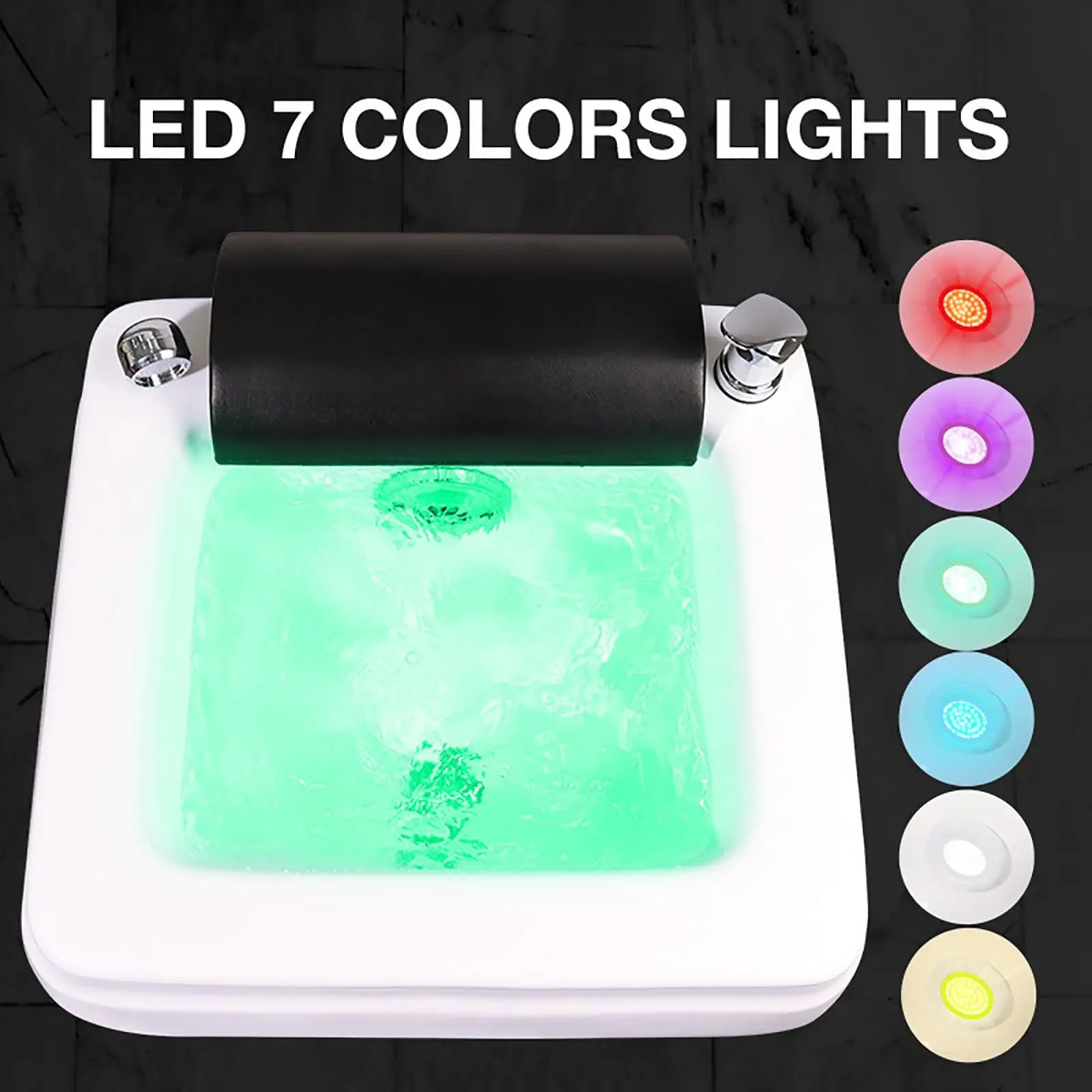 Foot Spa Massage Basin Modern Minimalist Home Foot Bath Basin Therapeutic Foot Soaking Tub for Foot Massage Shops
Foot Spa Massage Basin Modern Minimalist Home Foot Bath Basin Therapeutic Foot Soaking Tub for Foot Massage Shops