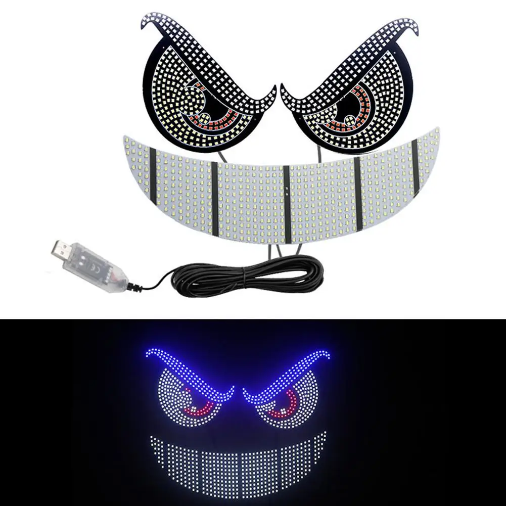 Dynamic Devil's Eye Light Car Sticker Led Large Truck Decorative Light Suv Gear Front Car Block Rear Glass Light Warning D3V3
Dynamic Devil's Eye Light Car Sticker Led Large Truck Decorative Light Suv Gear Front Car Block Rear Glass Light Warning D3V3