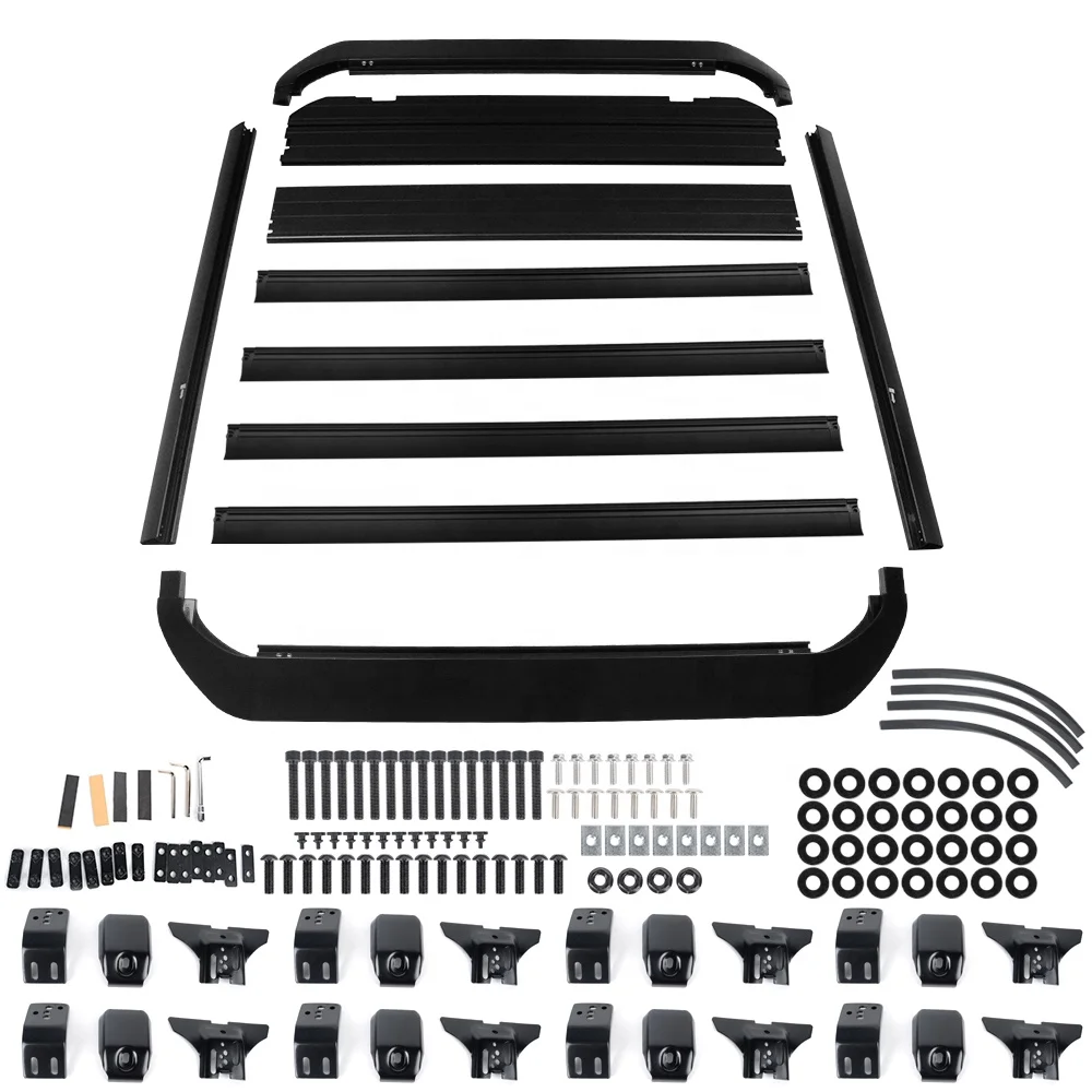 Roof Rack Multifunctional Roof Platform +Side Ladder For Jeep Wrangler JL Roof Frame Auto Parts
Roof Rack Multifunctional Roof Platform +Side Ladder For Jeep Wrangler JL Roof Frame Auto Parts