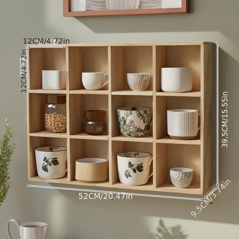 1 piece of retro solid wood12-layer wall-mounted shelf-natural beech wood grain desktop and wall storage organizer,living room,
1 piece of retro solid wood12-layer wall-mounted shelf-natural beech wood grain desktop and wall storage organizer,living room,