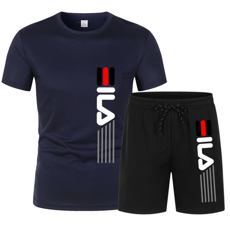 New Men's Clothing Summer Sports Suit Comfortable Breathable Mesh Running Sets Jogging Fitness Tracksuit Men Training Jersey
New Men's Clothing Summer Sports Suit Comfortable Breathable Mesh Running Sets Jogging Fitness Tracksuit Men Training Jersey