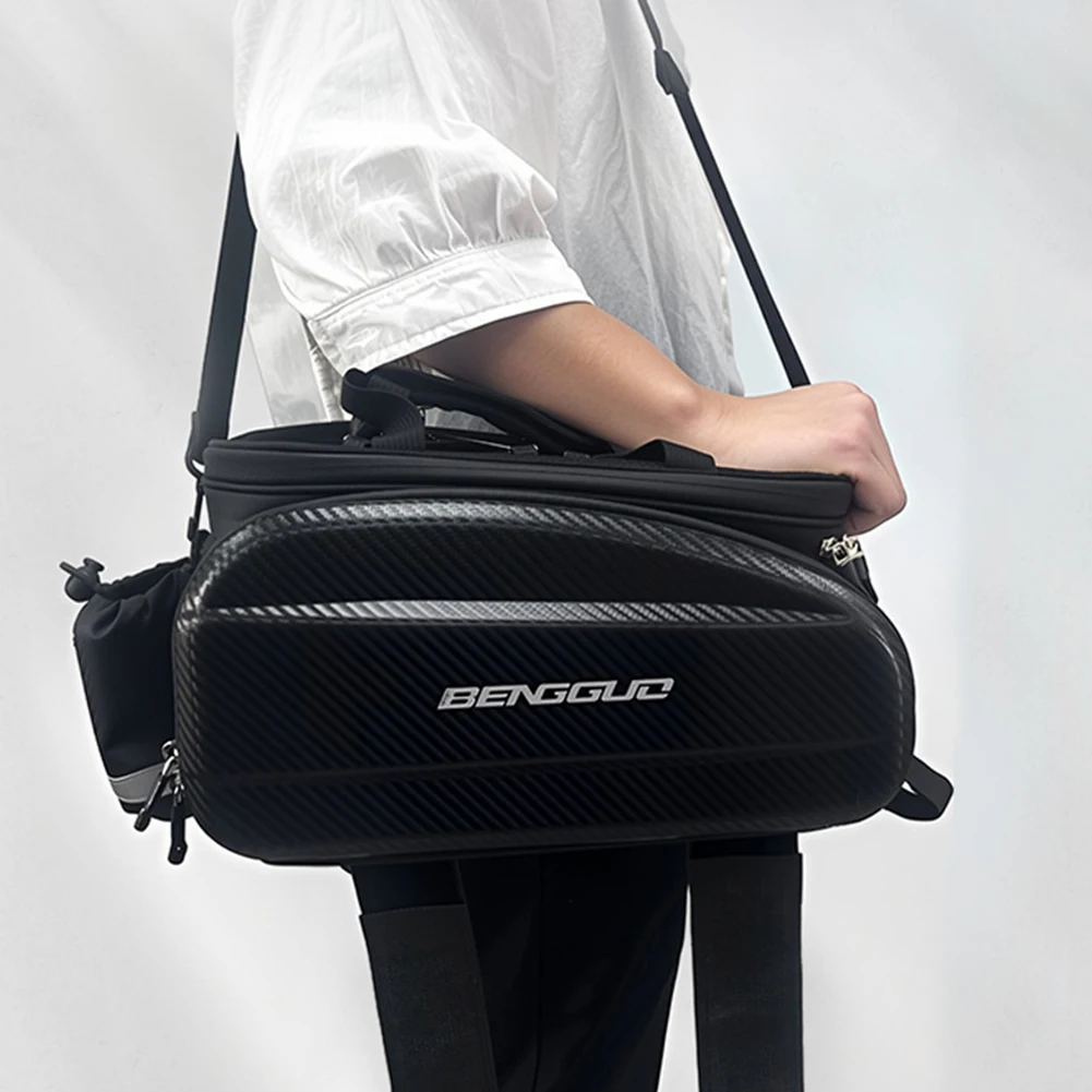 Bike Rack Bag with Reflector & Shoulder Strap Bicycle Trunk Pannier Saddle Seat Bag Carrier for Bicycle Rear Rack
Bike Rack Bag with Reflector & Shoulder Strap Bicycle Trunk Pannier Saddle Seat Bag Carrier for Bicycle Rear Rack