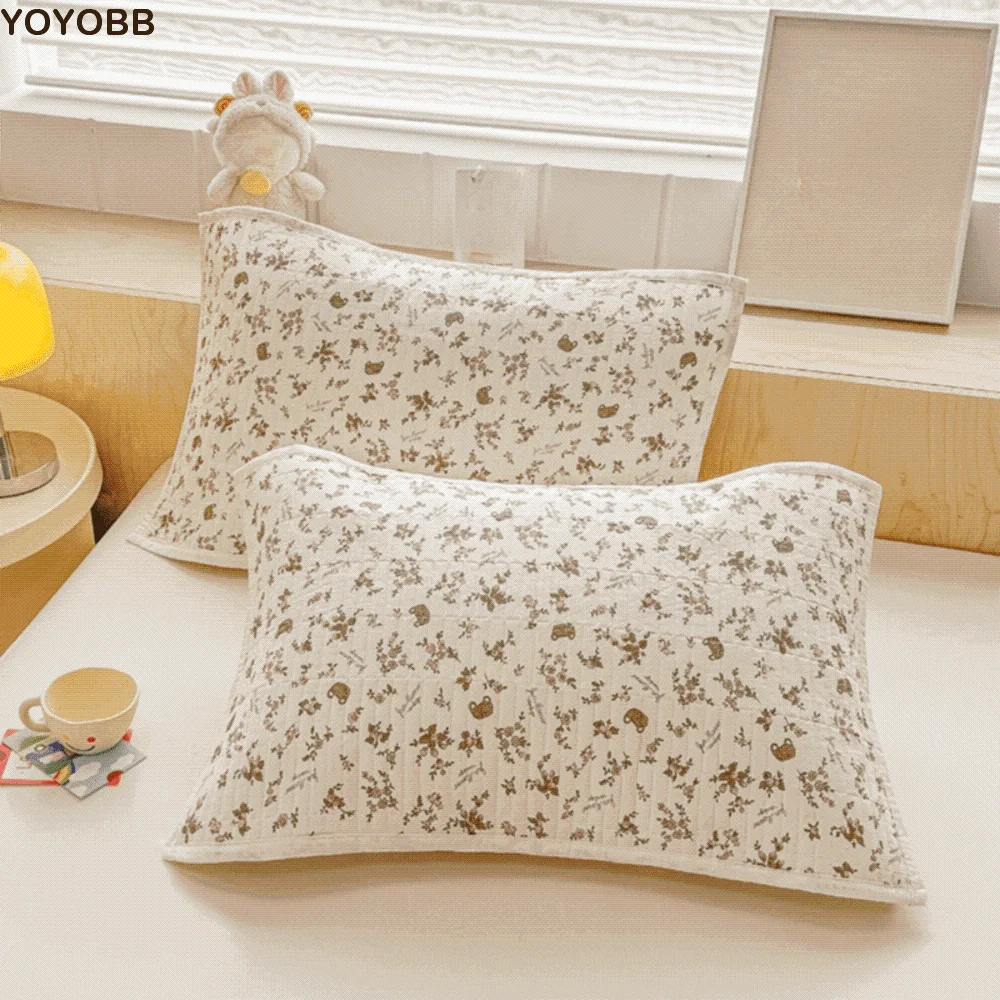Durable Cartoon Printing Cotton Pillowcase Double-Layer Quilted Pillow Cover Elastic Band Soft Throw Pillow Cover Children
Durable Cartoon Printing Cotton Pillowcase Double-Layer Quilted Pillow Cover Elastic Band Soft Throw Pillow Cover Children